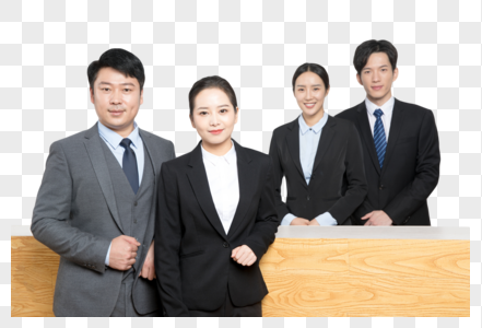 商务人士前台服务